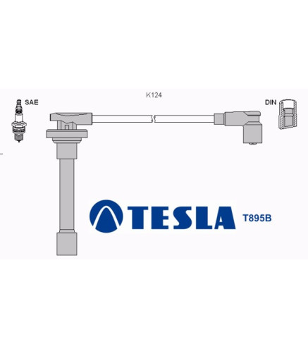 T895B Przewody zapłonowe TESLAHonda