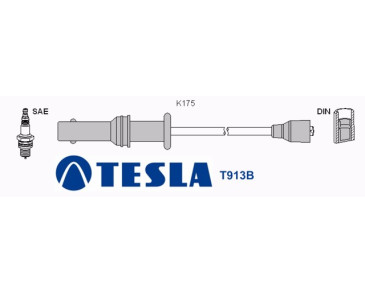 T913B Przewody zapłonowe TESLA