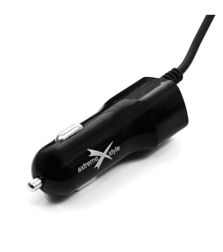ŁADOWARKA SAMOCHODOWA MICRO USB / DODATKOWO USB CZARNA