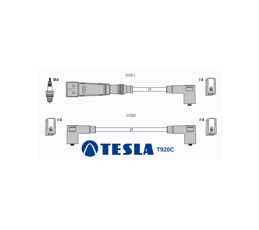 T920C (T057B) Przewody zapłonowe TESLA