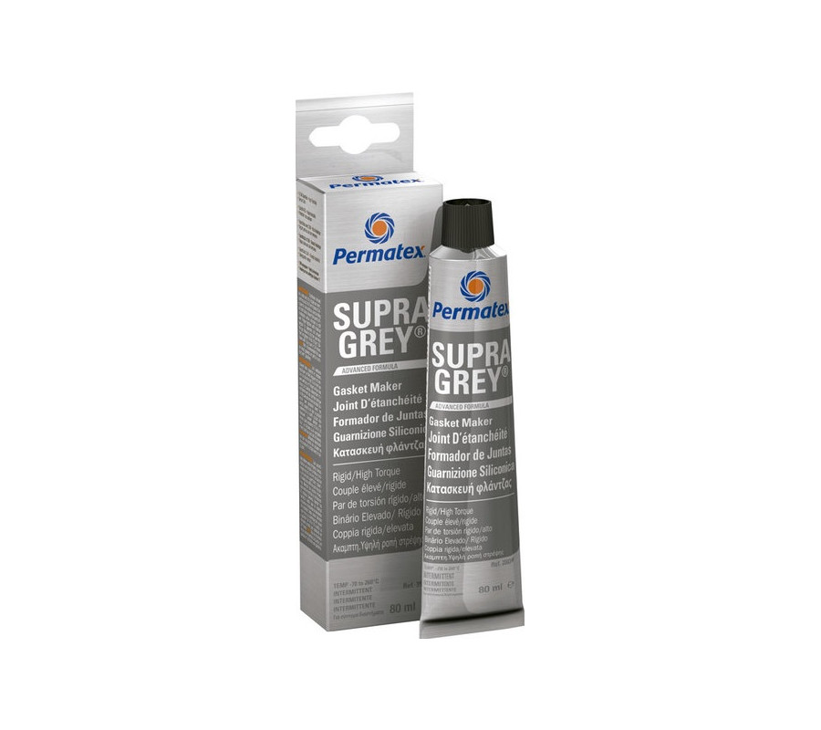 USZCZELNIACZ SILIKONOWY 80ML SZARY ULTRA OD -54°C DO 329°C / PERMATEX