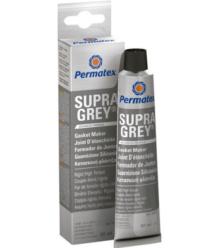 USZCZELNIACZ SILIKONOWY 80ML SZARY ULTRA OD -54°C DO 329°C / PERMATEX