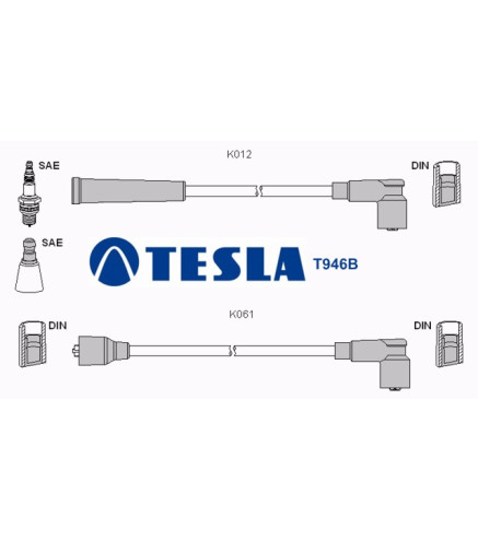 T946B Przewody zapłonowe TESLA