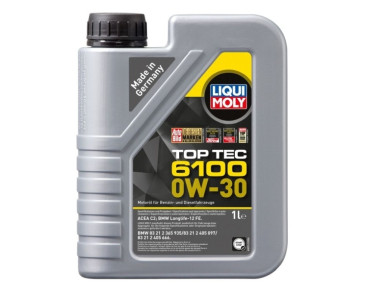 OLEJ LIQUI MOLY 0W30 1L TOP TEC 6100 C2 / LL-12 FE / BMW 83 21 2 365 935