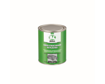 LAKIER DO PLASTIKU STRUKTURALNY CZARNY NA PISTOLET 1L / BOLL