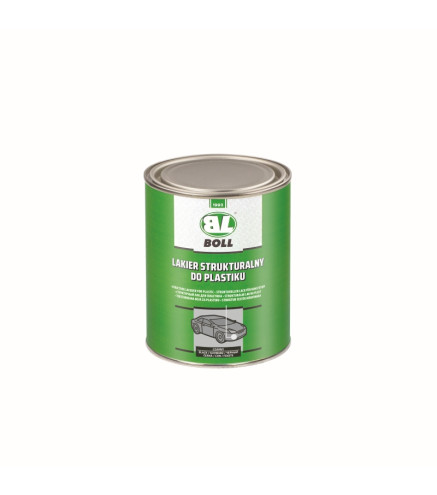 LAKIER DO PLASTIKU STRUKTURALNY CZARNY NA PISTOLET 1L / BOLL