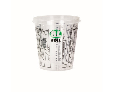 POJEMNIK PLASTIKOWY Z PODZIAŁKĄ - POJEMNOŚĆ 2,24L (SKALA PODZIAŁKI DO 1,9 L) / BOLL