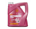 OLEJ MANNOL 10W40 4L MOTORBIKE 4T ESTER TECHNOLOGY SL / JASO MA/MA2 / PLASTIKOWE OPAKOWANIE