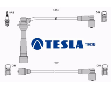 T963B Przewody zapłonowe TESLA