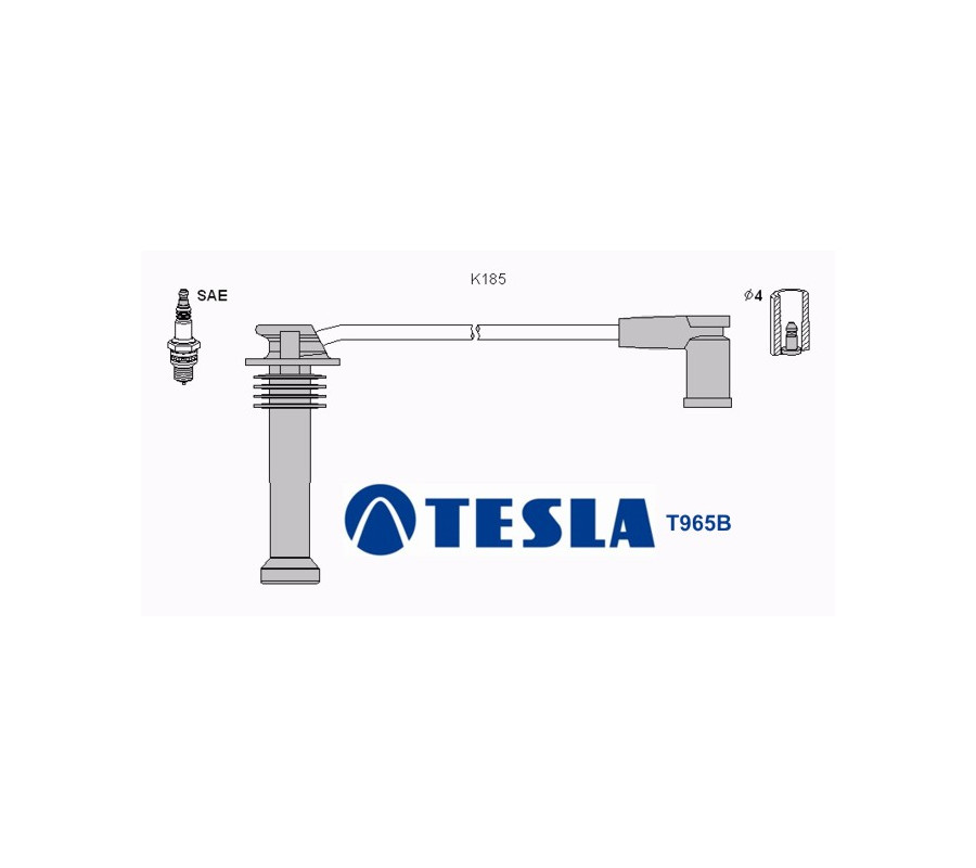 T965G Przewody zapłonowe TESLAFord