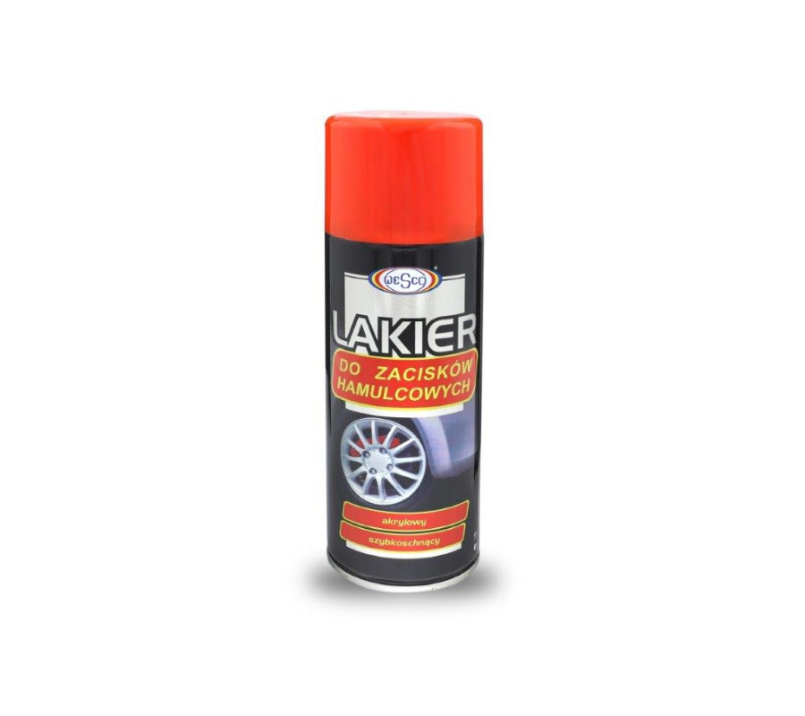 LAKIER DO ZACISKÓW HAM. FLUORESC. POMARAŃCZOWY 400ML RAL2005 / WESCO