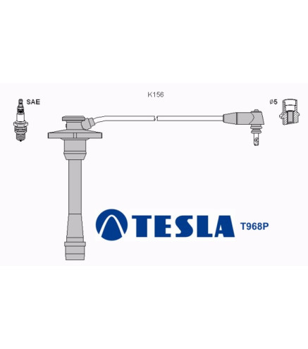 T968P Przewody zapłonowe TESLAToyota