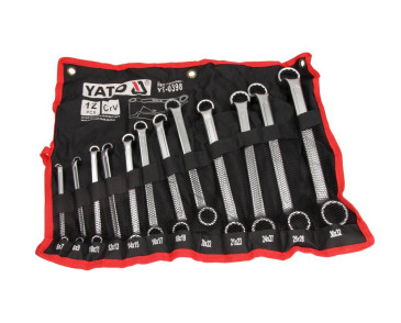 KLUCZE OCZKOWE ODGIĘTE, 6-32MM, 12 CZ