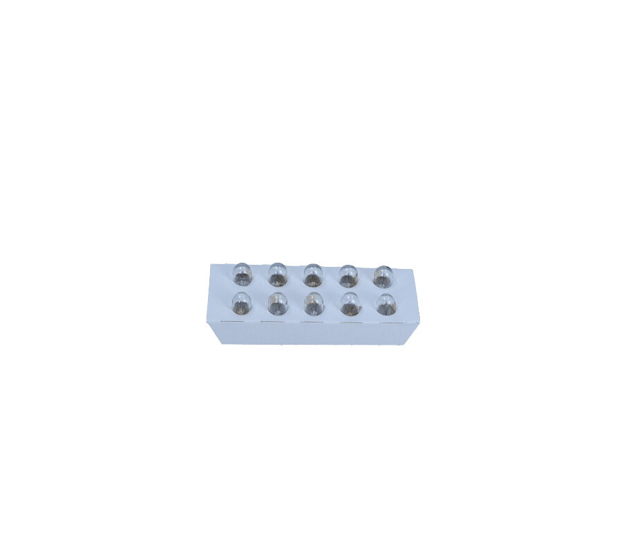 ŻARÓWKA W3W 12V/3W W2,1X9,5D (CAŁOSZKLANA) ORIGINAL 12V 10SZT.