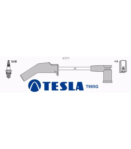 T995G Przewody zapłonowe TESLA