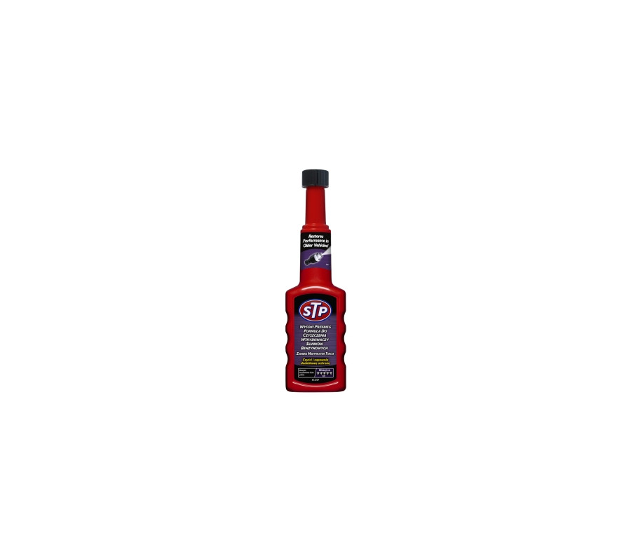 ŚRODEK DO CZYSZCZENIA WTRYSKIWACZY 200ML BENZYNA WYSOKI PRZEBIEG / STP FORMUŁA
