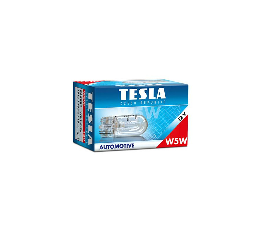 W5W 5W 12V W2,1x9,5d żarówka całoszklana TESLA