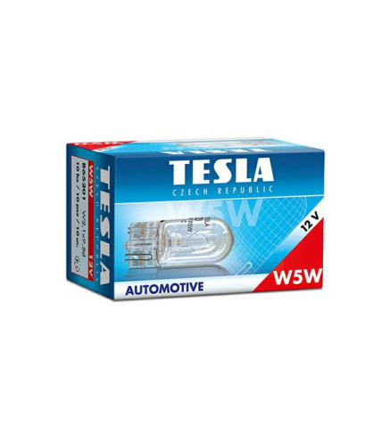 W5W 5W 12V W2,1x9,5d żarówka całoszklana TESLA