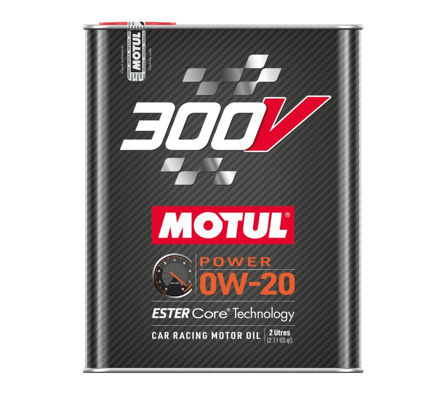 OLEJ MOTUL 0W20 2L 300V POWER / ESTER CORE TECHNOLOGY