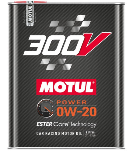 OLEJ MOTUL 0W20 2L 300V POWER / ESTER CORE TECHNOLOGY
