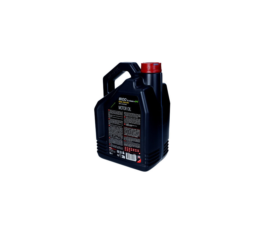 OLEJ MOTUL 0W30 5L X-CLEAN+ 8100 EFE / C3 / 504.00 507.00 / LL04 / MB 229.52 / C30
