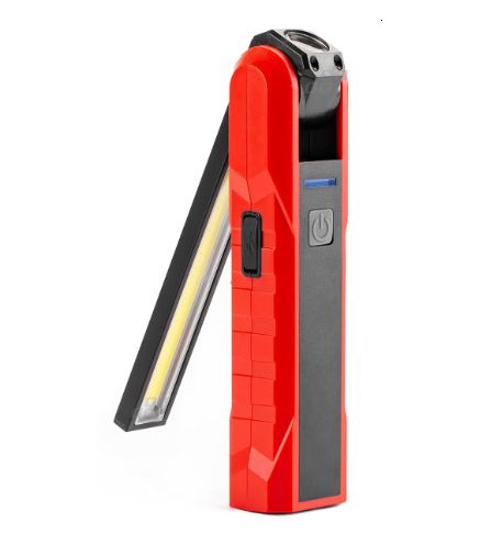 LATARKA COB SKŁADANA, 2000MAH, MICRO USB