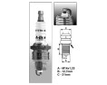 A18 (0030) A-Line N15YCY Świeca BRISKzapłonowa BRISK spark plug