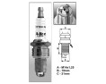 A22 (1446) A-Line LR17TCY świeca BRISKzapłonowa BRISK spark plug