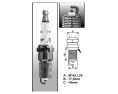 A31 (1454) A-Line GR17YPY-1 świece BRISKzapłonowe BRISK spark plug