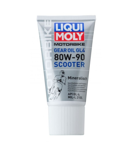 OLEJ LIQUI MOLY 80W90 150ML GL4 SCOOTER / MINERALNY / PRZEKŁADNIOWY