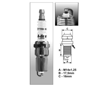 A5 (0028) A-Line G15YCY świece BRISKzapłonowe BRISK spark plug