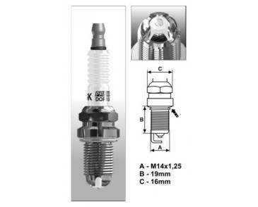 DOR11LGS (3141) Świeca zapłonowa BRISKPremium LGS - spark plug