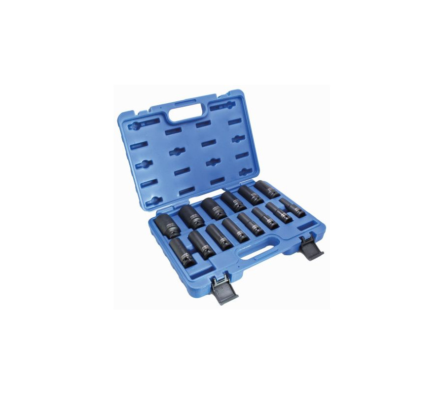 NASADKI UDAR. 12-KĄT. GEAR LOCK 1/2'' - KPL 14 SZTUK