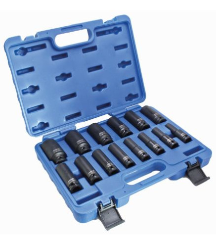 NASADKI UDAR. 12-KĄT. GEAR LOCK 1/2'' - KPL 14 SZTUK