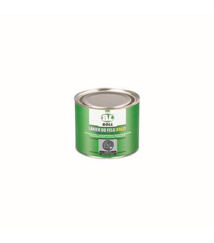 LAKIER AKRYLOWY 500ML CZARNY MAT DO FELG SAMOCHODOWYCH / BOLL