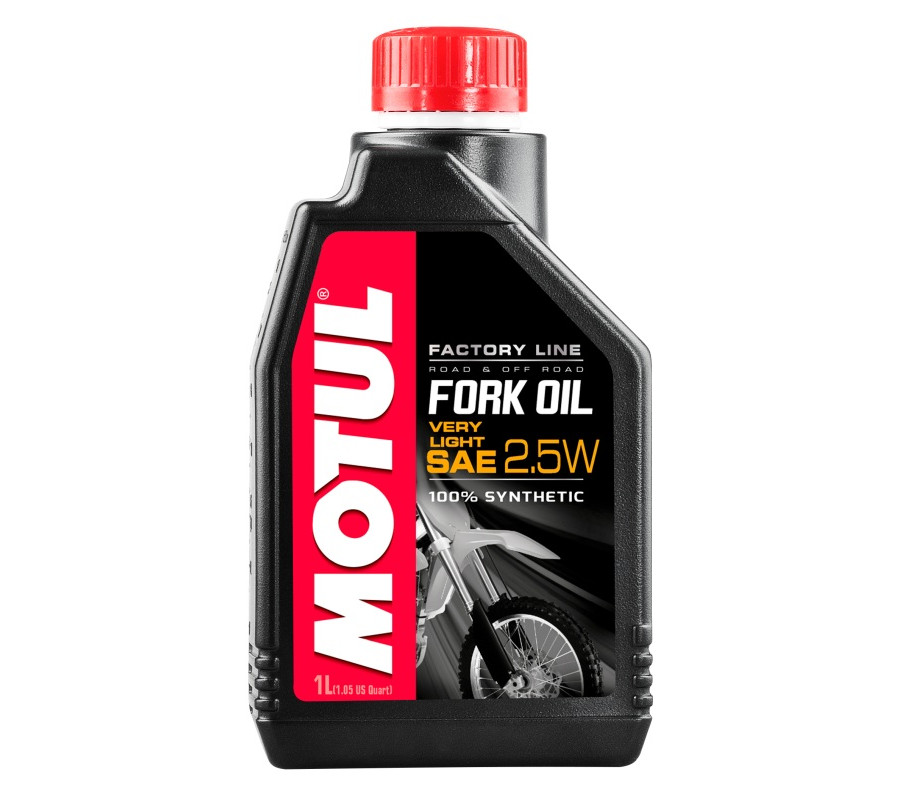 OLEJ MOTUL FORK OIL FACTORY LINE VERY LIGHT 2,5W 1L / AMORTYZATORY / MOTOCYKLE