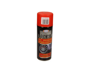 LAKIER DO ZACISKÓW HAM. CZERWONY 400ML RAL2002 MATOWY 400ML / WESCO
