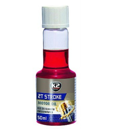 K2 2T STROKE OIL 50 ML CZERWONY