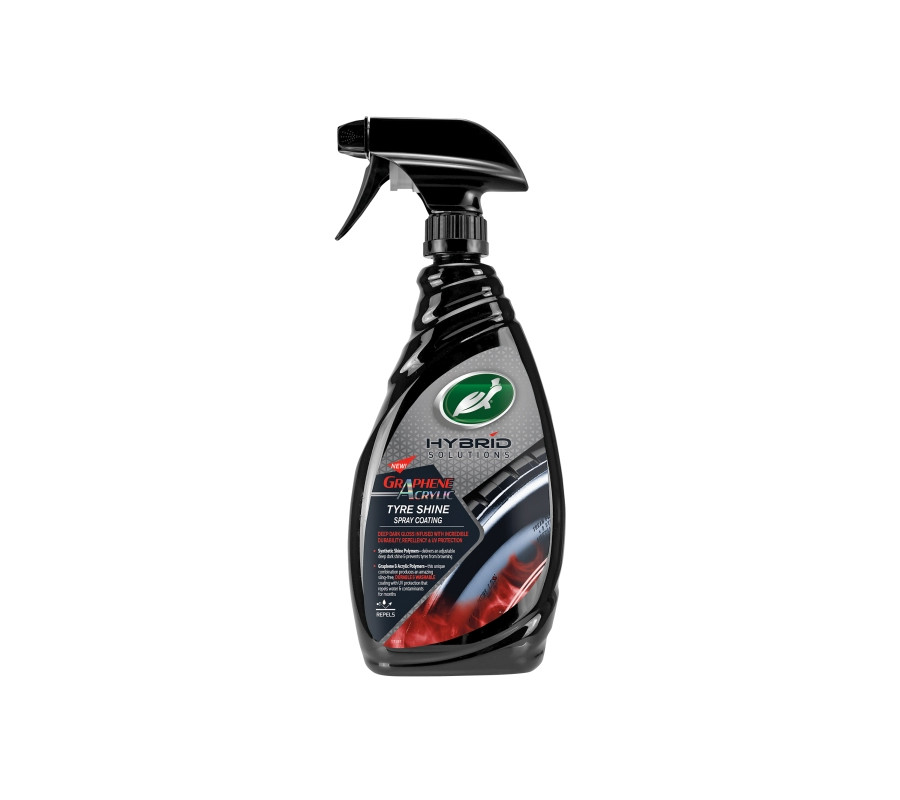ŚRODEK DO KONSERWACJI I NABŁYSZCZANIA OPON 680ML TYRE SHINE GRAPHENE ACRYLIC / TURTLE WAX HYBRID SOLUTIONS
