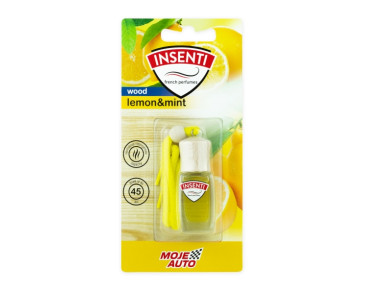 ZAPACH INSENTI WOOD BUTELECZKA 8ML LEMON&MINT BLISTER / MOJE AUTO