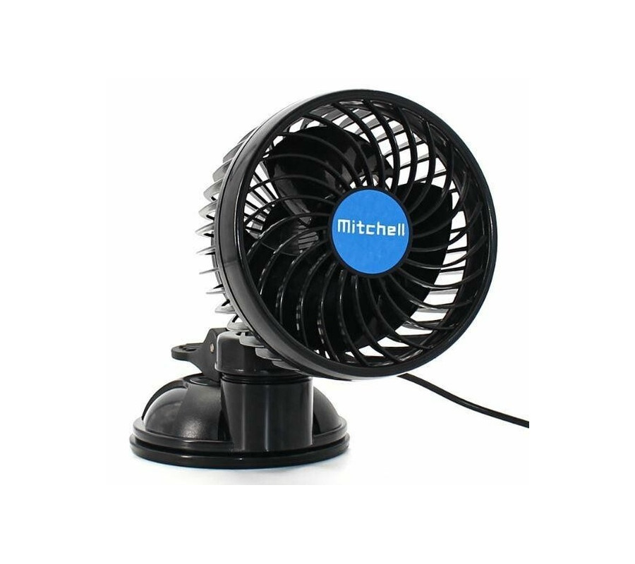 WENTYLATOR SAMOCHODOWY 6 24V TURBO Z PRZYSSAWKĄ