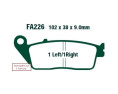 KLOCKI HAM. MOTO. TRIUMPH TIGER 800 (ABS) (11-14) HONDA CBF 1000 (BEZ ABS) (06-11)/CBF 600 (BEZ ABS) (04-05)
