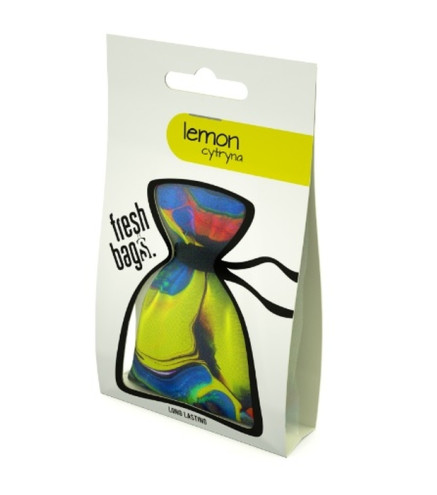 ZAPACH WORECZEK ZAPACHOWY FRESH BAGS ABSTRACT LEMON
