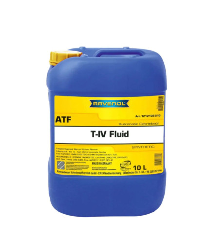 OLEJ RAVENOL ATF T-IV 10L AISIN WARNER TOYOTA JWS 3309 / MAZDA / TOYOTA / FORD / GM