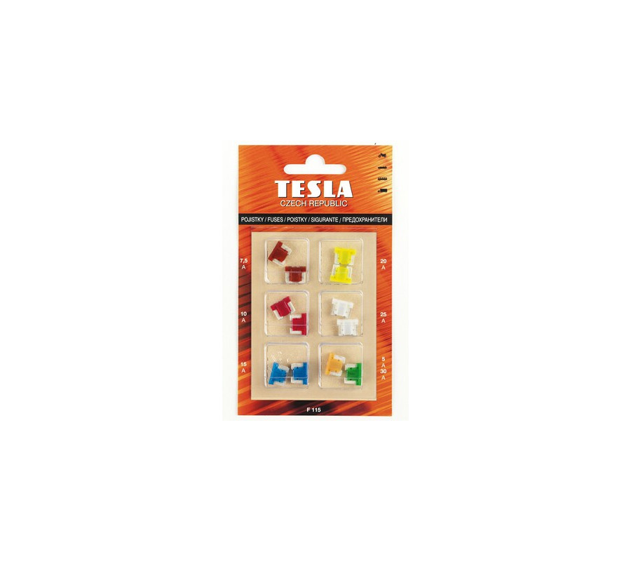 F115 zestaw bezpieczników microMICRO fuses set