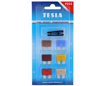 F222 - zestaw serwisowy bezpiecznikówstandard - TESLA