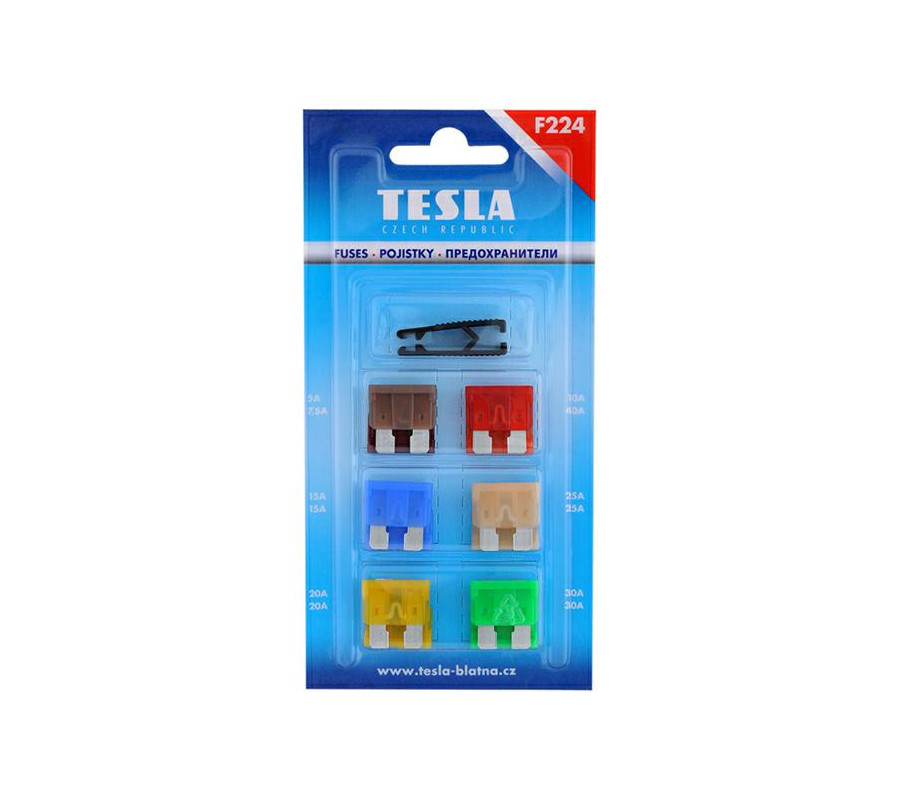 F224 zestaw bezpieczników std + szczypceSTD fuses set + puller