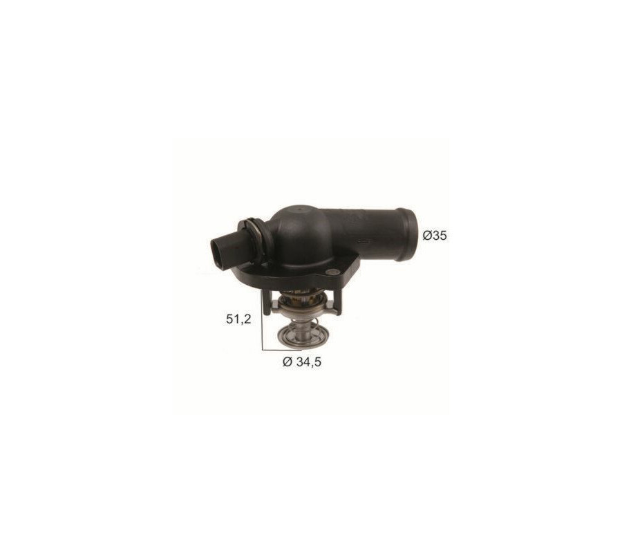 TERMOSTAT VW 109C 1,6FSI