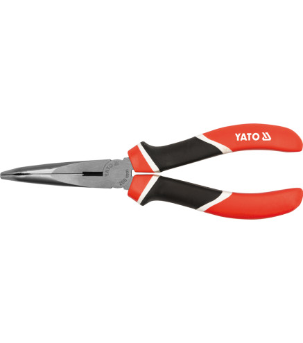 SZCZYPCE WYDŁUŻONE WYGIĘTE, CRV, 200 MM, TRÓJKOLOROWE RĘKOJEŚCI