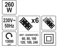 SZLIFIERKA OSCYLACYJNA 260W